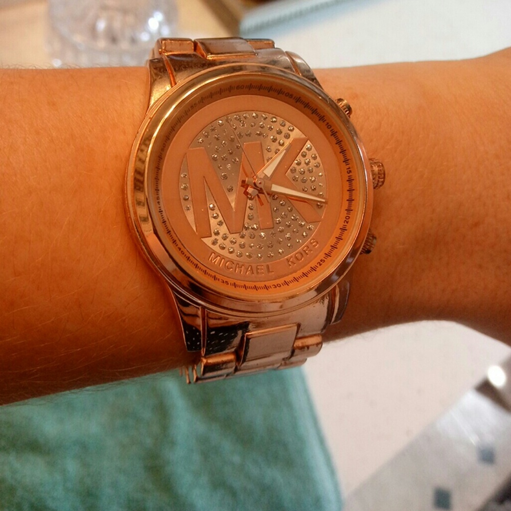 Michael Kors Watch Rose Gold